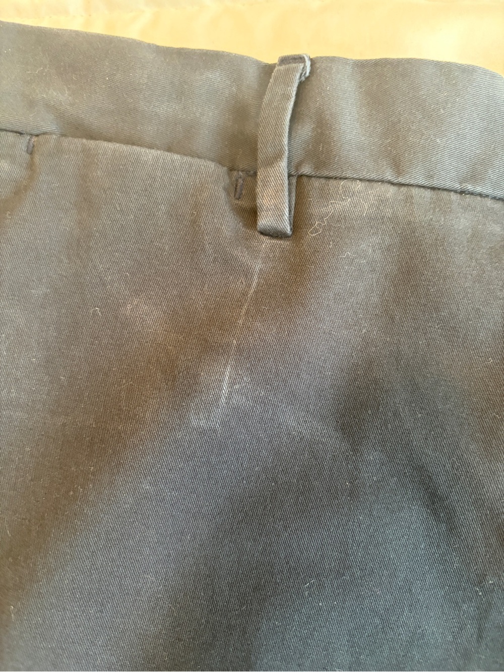 Polo Ralph Lauren Stretch Straight Fit Chino Pants Mens 36x32 Navy Flat Front Z2 - Picture 10 of 10